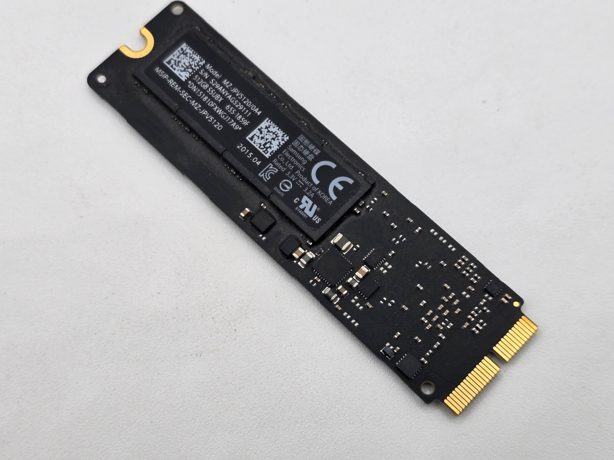 Samsung MZ-JPV5120/0A4 512GB MLC M.2 2280 SSUBX for MacBook