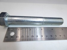 3/4-16 x 5" Grade 5 Bolt Plain Zinc Steel VINTAGE Made in USA New Qty of 1