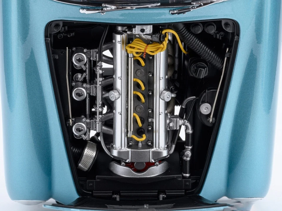 Aston Martin DB5 RHD 1:18 Caribe Perla Azul Metálico Diecast Modelo Coche NUEVO Foto 2 de 4