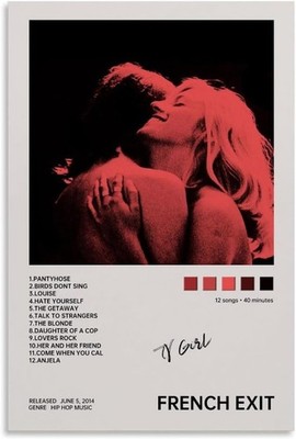 French Exit By TV Girl Poster Unframed  3sz