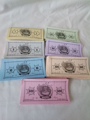 Monopoly ''Sponge Bob Square Pants'' Edition PAPIERGELD FULL SET ERSATZTEILE 