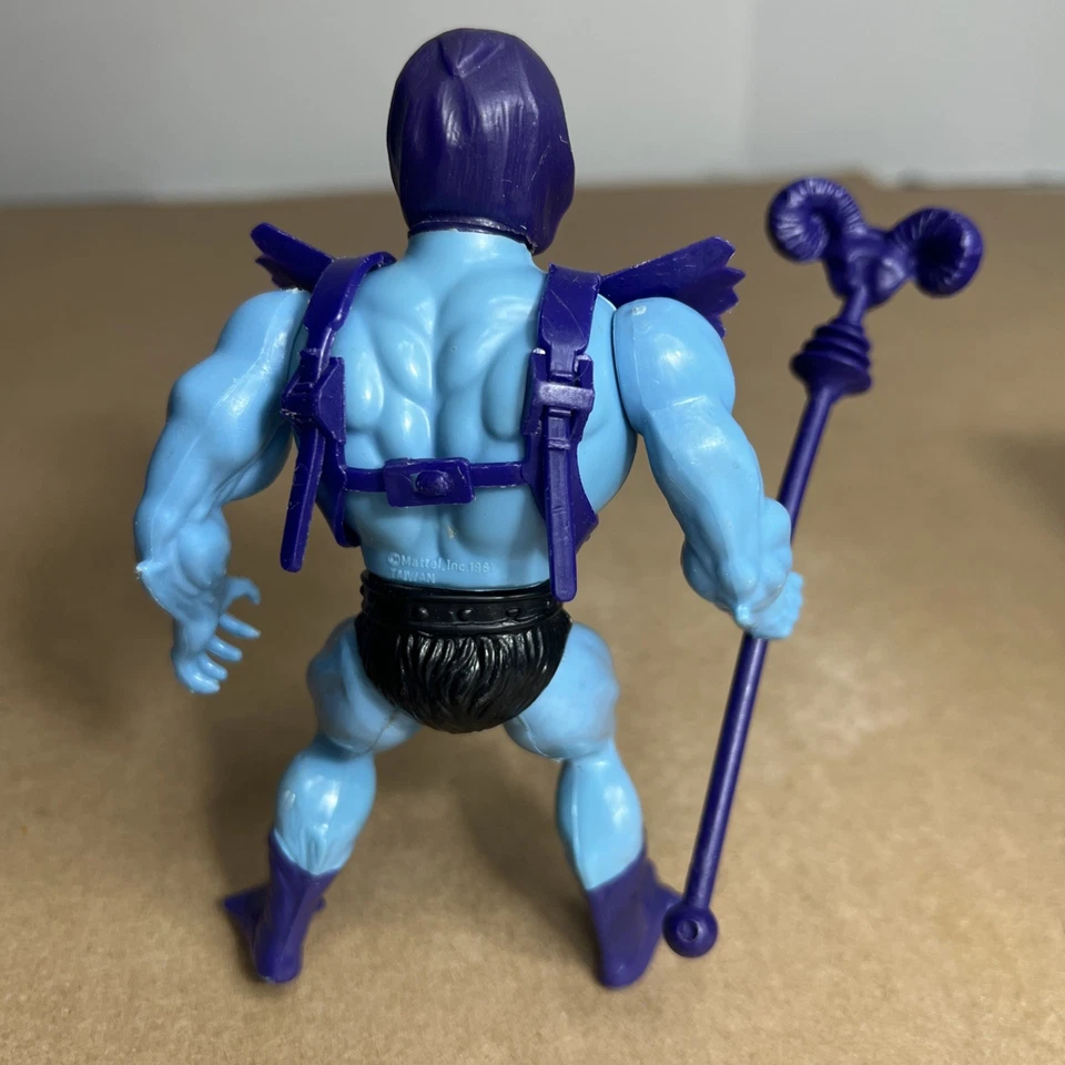 MOTU, Skeletor, Masters of the Universe, figure, He-Man, vintage, half boot - Image 3 of 4
