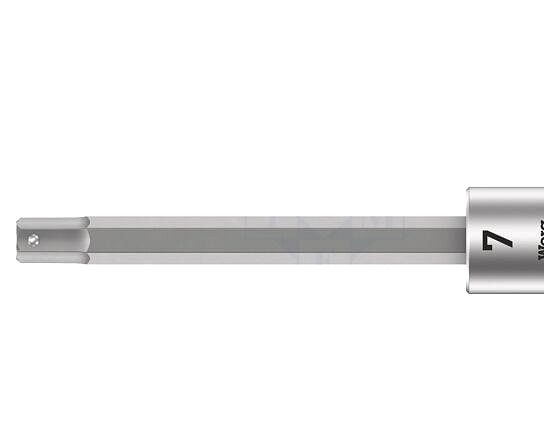 "Socket: Hex Key-Bit; Hex Plus; HEX 7Mm; 3/8\"; Zykl - WERA.05003038001 | EU Stock"-image