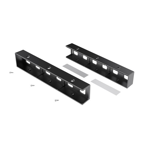 Unter Dem Schreibtischhalter Unter Desk Laptop Mount für Laptop Schwarz F3Y1 - Afbeelding 6 van 9