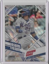 2021 Stadium Club Chrome Beam Team Wave Refractors #BTC24 Javier Baez