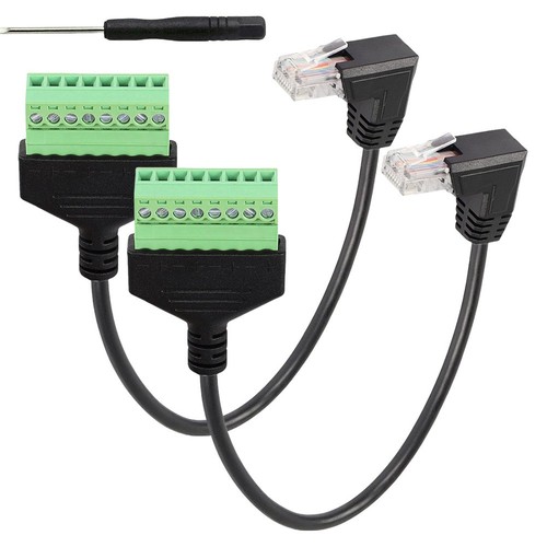 Screw Terminal Adapter for RJ45 to 8 Pin with Compact Design for Installations - Afbeelding 6 van 22