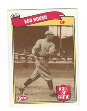 1989 SWELL BASEBALL EDD ROUSH #35