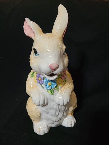 Hase 🐇 Vintage Krug Keramik Pottery Blumenkrug - Made In Taiwan - Bild 3 von 8