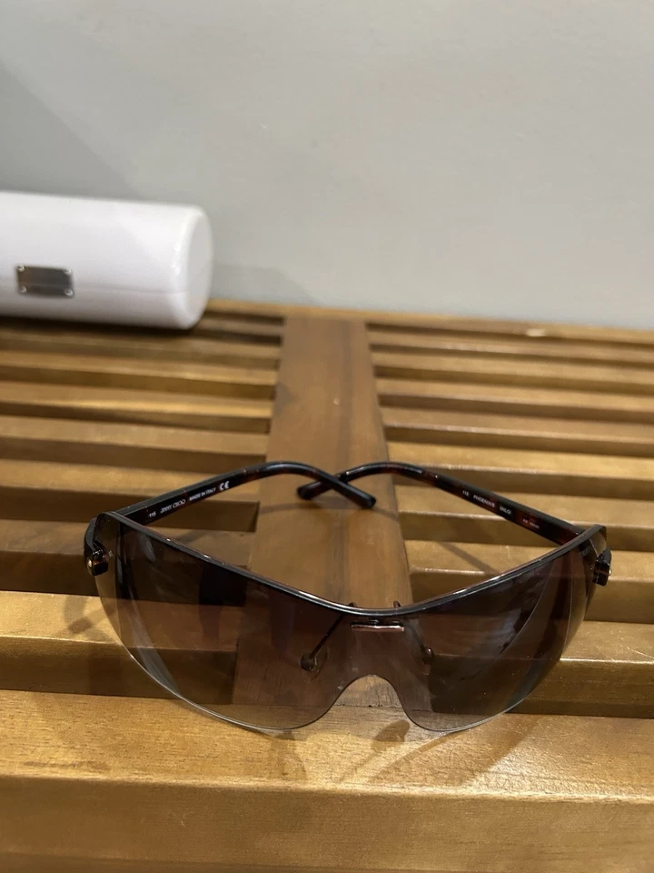 AUTÉNTICAS GAFAS DE SOL JIMMY CHOO Phoenix/S 115 marrón con estuche Jimmy Choo Foto 3 de 4