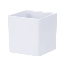 Cal-Mil CalMil C1432BODY 4 in x 4 in White Melamine Jar