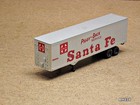 40' T/A VAN TRAILER * Factory Decorated SANTA FE Piggy Back * AH 138 — photo 2