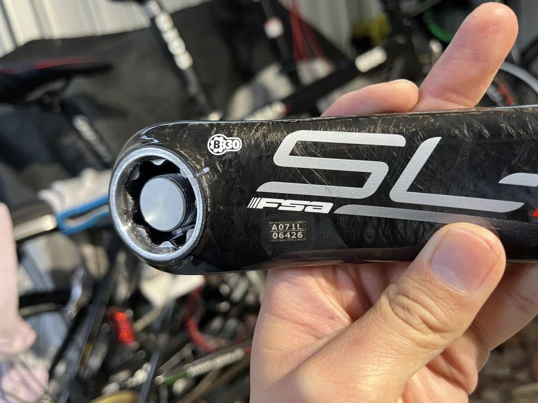 Ok Fsa Sl-K 170Mm 50-34T Crank Bb30 | eBay