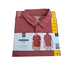 Member's Mark Men's Favorite Soft Polo Red Size M