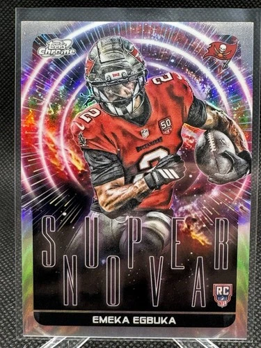 2025 Topps Cosmic Chrome Emeka Egbuka Base (RAW)