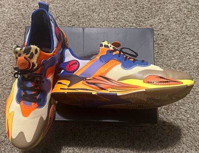 PUMA RS-X Thundercats Men s Multicolor Colorblock Low Top Lace-Up Sneakers