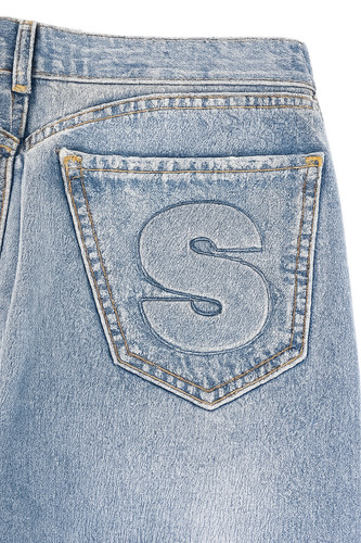 Sandro Paris Light Wash Straight Leg Jeans | Women's EU 34 / US 2