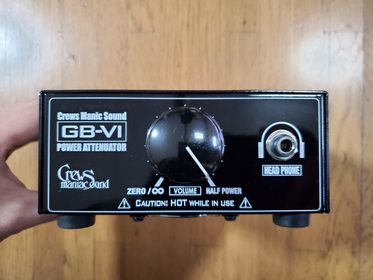 Crews Maniac Sound GB-VI Power Attenuator JAPAN | eBay Crews Maniac Sound GB-VI Power Attenuator JAPAN | eBay