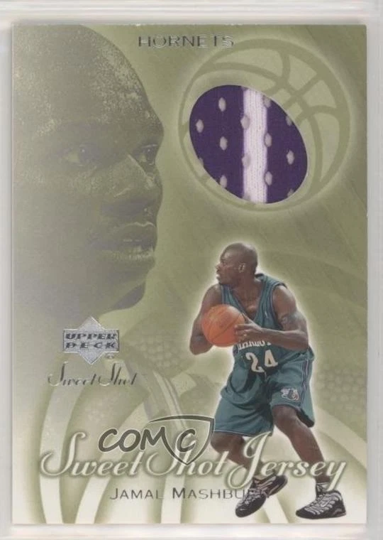 Carte à Collectionner NBA – Jamal Mashburn Autographiée, Upper Deck 2001-02