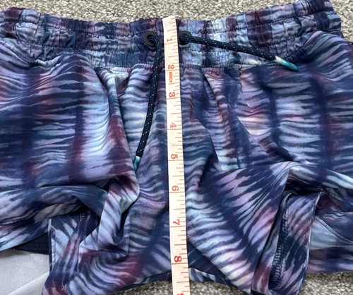 Athleta Mädchen lila Batik sportlich All Play 3" Shorts Mädchen Large 12 - Bild 6 von 11