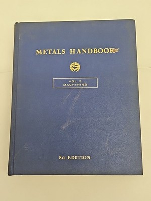 Metals Handbook Vol. 8 Metallography Structures and Phase Diagrams 8th Ed