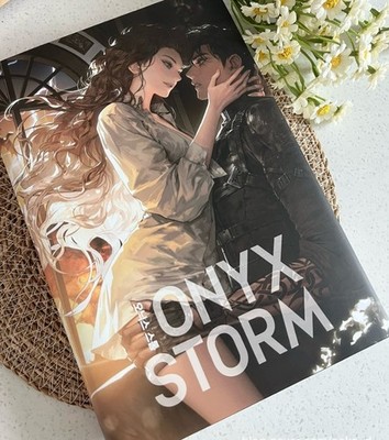 Onyx Storm Korean Edition Hardcover Set Vol 1+2 - Limited Art Cover Xaden POV