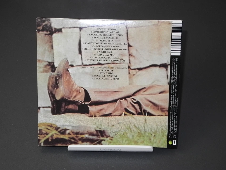 james taylor apple records digipak cd - same s/t - Bild 2 von 2