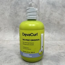 DevaCurl No-Poo Original Zero Lather Cleanser for Rich Moisture 12 Fl Oz NEW