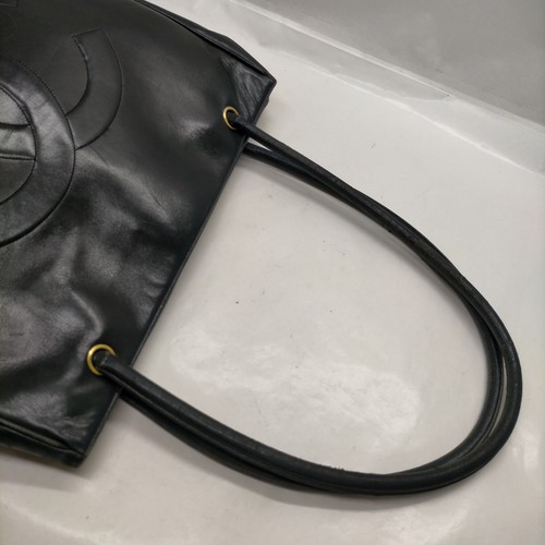 NO TARIFF Chanel Tote Bag Black Lamb Skin 4741520 - Picture 10 of 20
