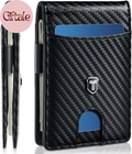Slim Wallet for Men, Minimalist Money Clip Card Wallet, RFID Blocking Bifold Men