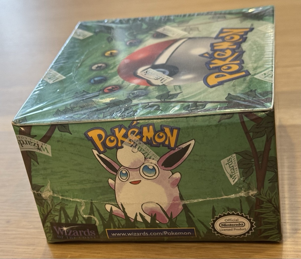 Pokemon Jungle Booster Box Unlimited Factory Sealed WOTC