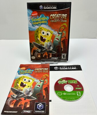 SpongeBob SquarePants: Creature from the Krusty Krab (Nintendo GameCube, 2006)