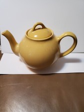 Vintage Lipton Tea Pot Yellow 3 Cup