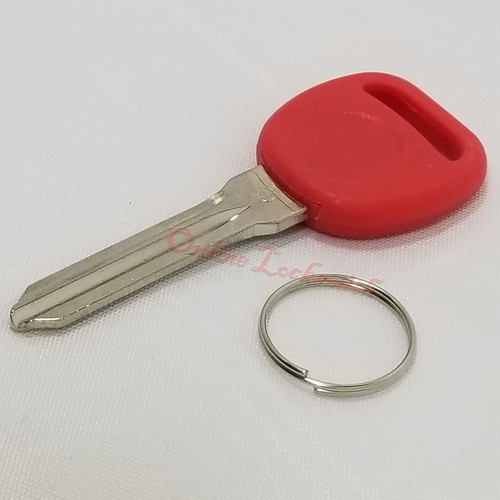 2 New Red B111 Transponder Chipped Keys For Gm Vehicles DIY Programming ID46 - Picture 8 of 8