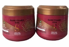 Sanctuary Spa Ruby Oud Coffee Scrub 2 x 300g Coffee Ground & Cranberry Seeds