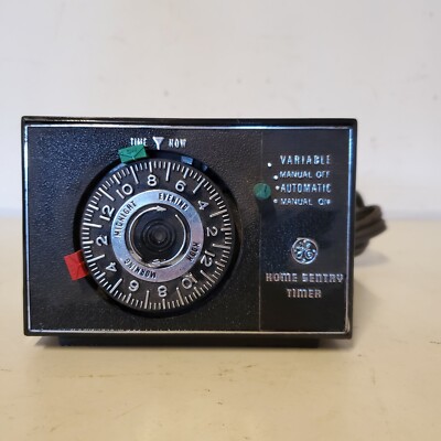 Vintage General Electronic Home Sentry Timer 