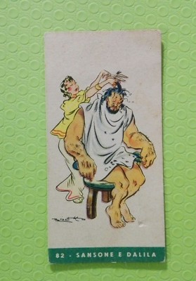 FIGURE TWO YEARS AFTER 82 SAMSON AND DALILA 1938 PERUGINA BUITONI - 2 YEARS LATER