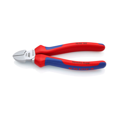KNIPEX Tools - Diagonal Cutter, Chrome, Multi-Component (7005160)