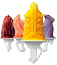 Tovolo Sword Popsicle Ice Pop Molds Set of 4, Cool Summer Treat Even Cooler  