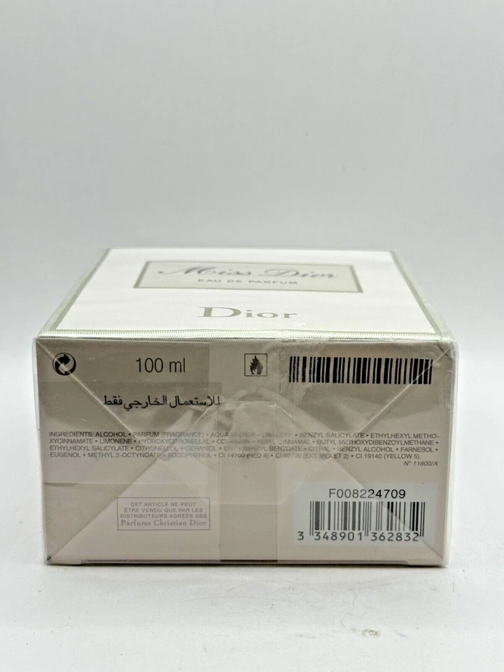 MISS DIOR BY DIOR 100ML EDP SPRAY CLÁSICO (NUEVO CON CAJA Y PRECINTADO) Foto 2 de 3