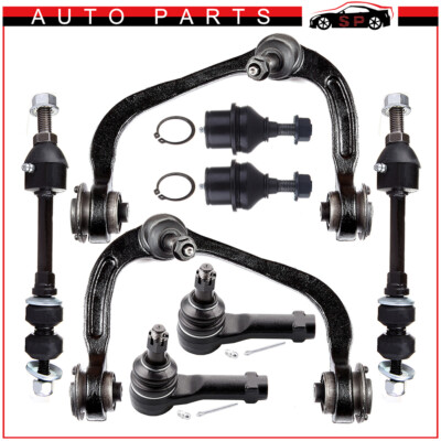 For 2005-2008 Ford F-150 8pcs Front Upper Control Arm Ball Joint Swar Bar