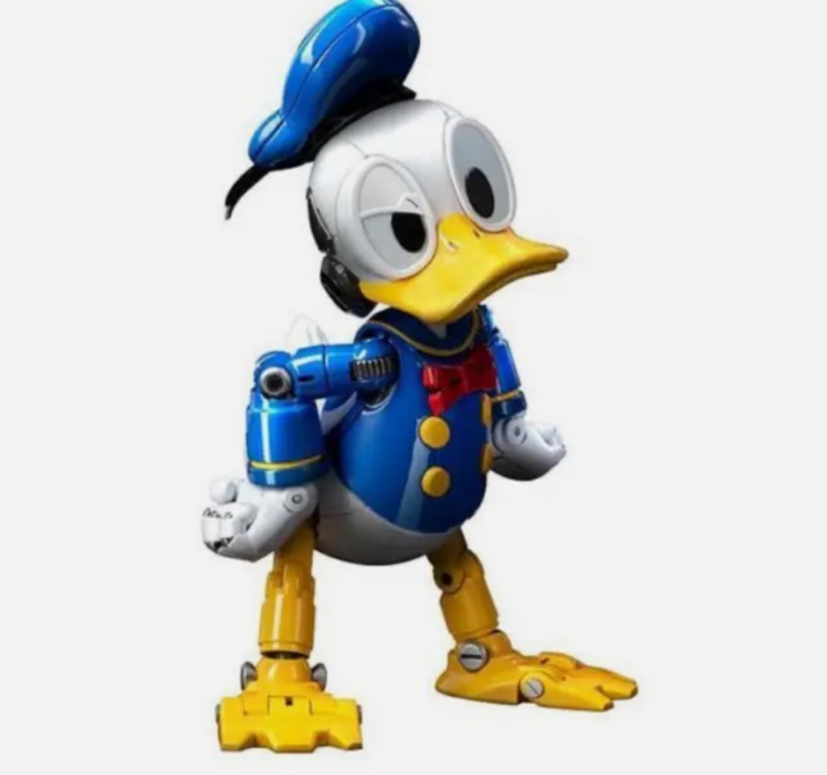 BLITZWAY CARBOTIX Disney Donald Duck Painted movable figure robot