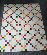 Candy Squares colorful quilt
