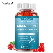 Magnesium Taurate Gummies | Supports Cardiovascular Health & Reduces Anxiety