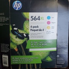 HP 564XL Original Ink Cartridge, Combo Pack, Photo Black, Cyan, Magenta, Yellow,