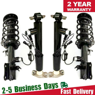 Full Set Front Rear Shock Strut Assys Electric For Lincoln Continental 2017-2020