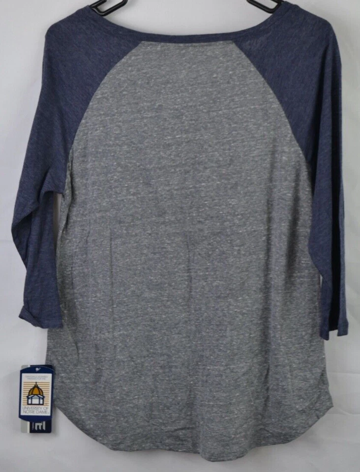 Camiseta Notre Dame Lucha Estilo Béisbol Irlandés Junior Misses - L 11/13 (NDU-02) Foto 2 de 4