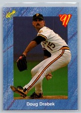 💎1991 Classic I Baseball #T82 Doug Drabek - Pittsburgh Pirates💎