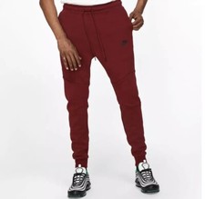 red and black nike tech fleece