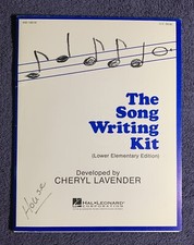 The Song Writing Kit Lower Elem Ed By Cheryl Lavender Hal Leonard 1986