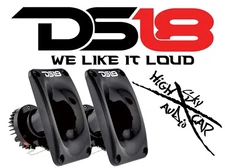 2 DS18 PRO-DKN25 1" Super Drivers with Horn Compression Drivers Tweeters 8 Ohm
